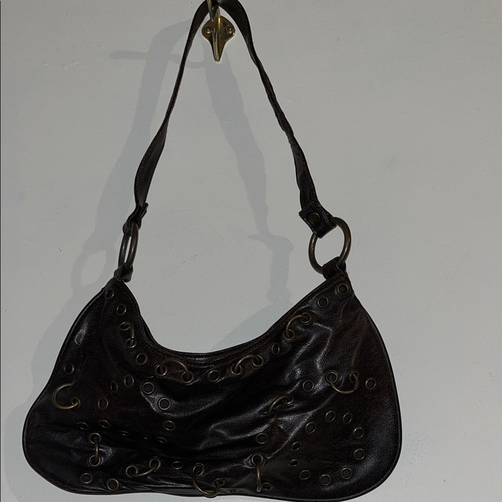 Elegant Brown Shoulder Bag